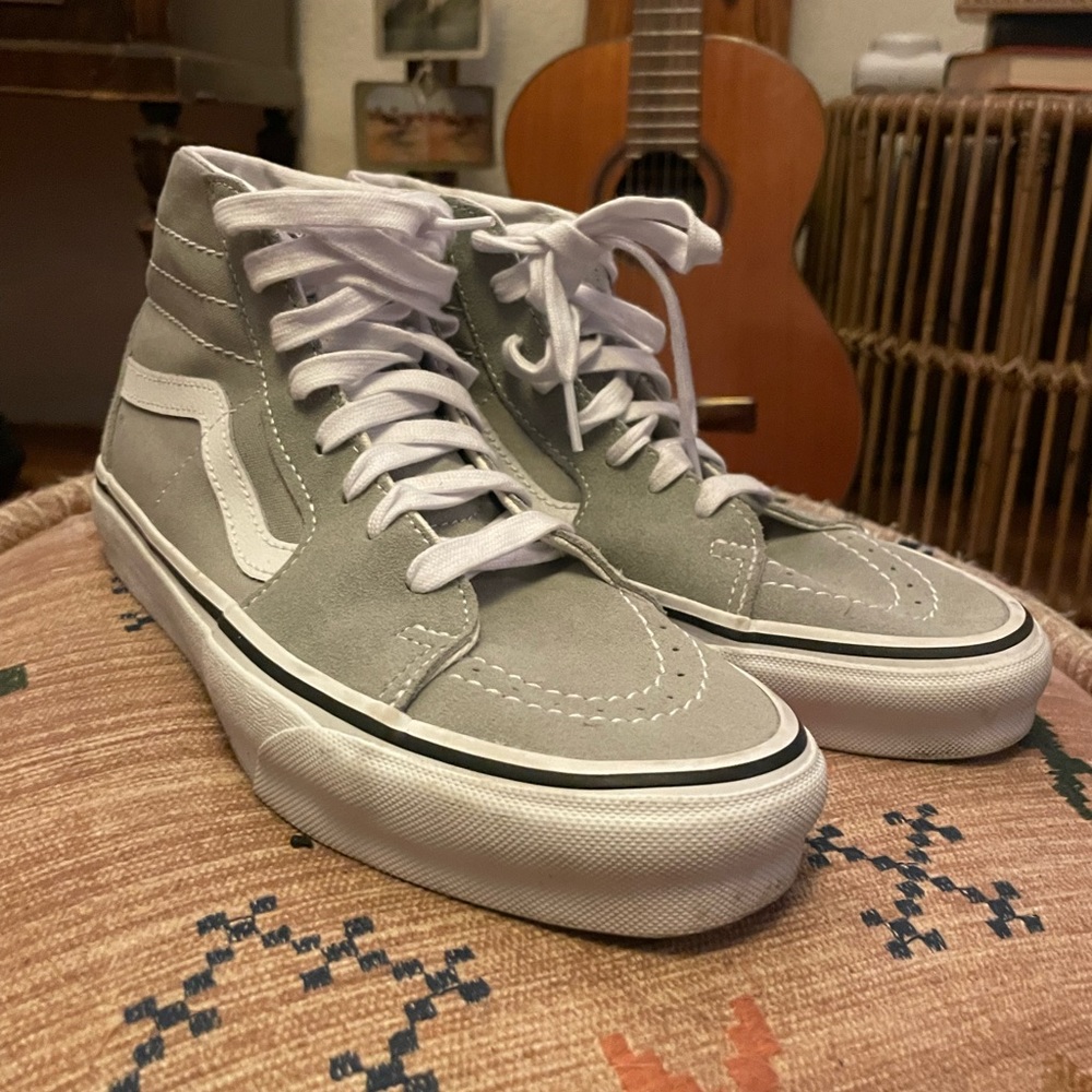 Vans Sk8-Hi tapered Shoe - Sage Green